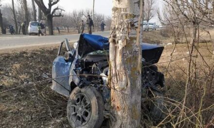 Girl dies, 10 injured in road accident in Baramulla’s Rafiabad