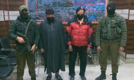 Two Extortionists Impersonating As Militants Arrested in Srinagar: Police