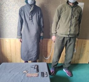 Man arrested with arms and ammunition in Karnah: Police