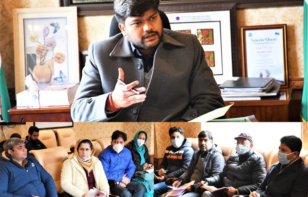 Preparedness of health department to Covid reviewed at Ganderbal