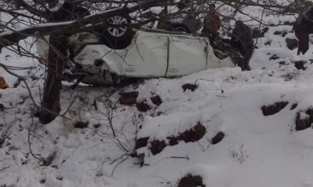 Non-local Woman Killed, 7 Injured As Passenger Cab Rolls Down Gorge Along Srinagar-Jammu Highway