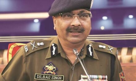 Challenge of drugs will be faced akin to militancy:DGP;Reviews Security Situation In Kashmir At High-Level Meeting In Srinagar