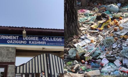 Mounds of garbages among other issues cause inconvenience to students of Degree College Levdora