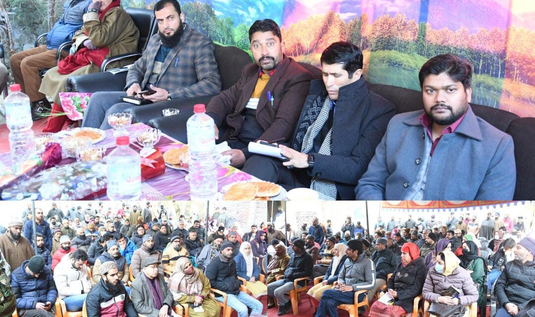 Weekly Block Diwas:DC Ganderbal chairs grievance redressal camp at Pati Shallabugh