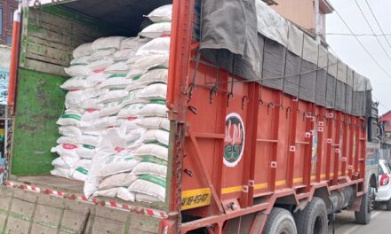 180 quintals of fertiliser seized in Kulgam, accused arrested