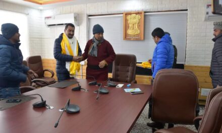 LAHDC Kargil felicitates members of newly formed Hajj Committee, UT Ladakh