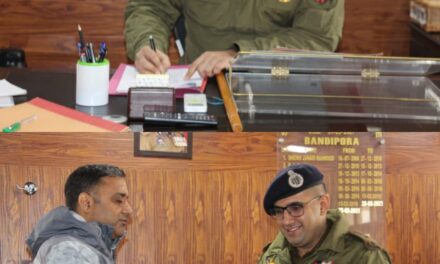New SSP appointed for Bandipora district: Shri Lakshay Sharma-IPS takes office