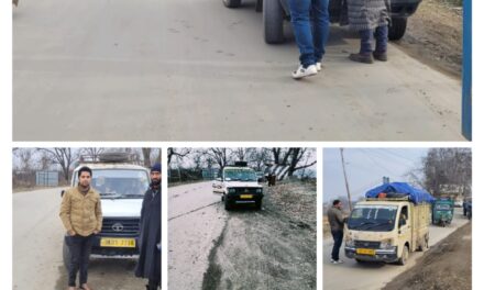 ARTO Bandipora conducted checking vehicles, two vehicles seized,ten vehicles challaned