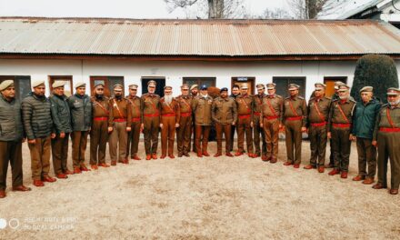 Pipping Ceremony of 12 newly promoted sub inspectors, ASI held in Ganderbal
