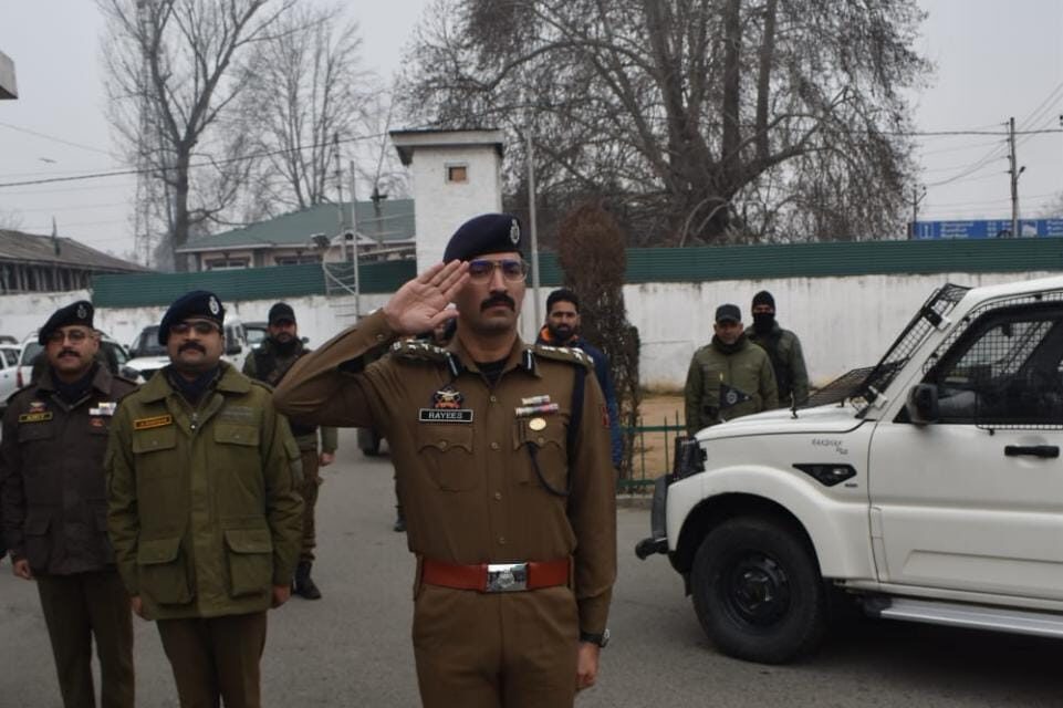Rayees Mohammad Bhat (IPS) Takes Over As DIG South Kashmir