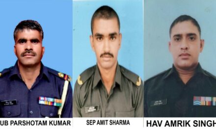 Machil Avalanche: Mortal Remains of 3 Army Personnel Retrieved