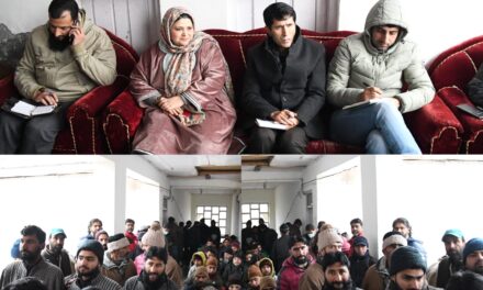 ADDC Ganderbal chairs public grievances camp at Kangan