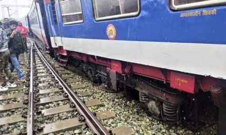 Train Engine Derails Near Mazhama, Services Stopped Between Budgam-Baramulla