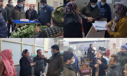 ADC Gbl inspects healthcare facilities at DH;Directs Hospital Authorities for hassle fee facilities to patients