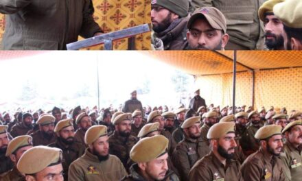 SSP Bandipora holds interaction with SPO ‘s of Bandipora Police at DPL