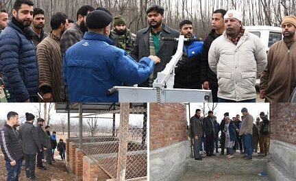 DC Gbl takes stock of sanitation management at Safapora block