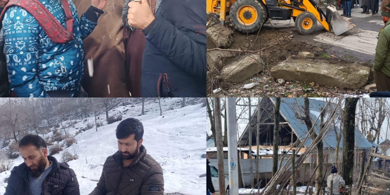 Massive Anti-Encroachment Operations continues in Ganderbal;17627 Kanals of government land retrieved till date