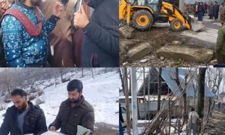 Massive Anti-Encroachment Operations continues in Ganderbal;17627 Kanals of government land retrieved till date