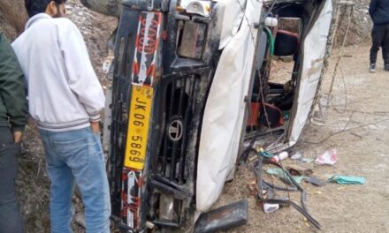 12 injured in Doda road accident