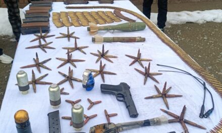 Huge cache of arms & ammo recovered in Kulgam, 6 arrested