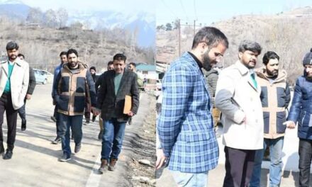DC Ganderbal visits proposed site of Semi Ring Road in district