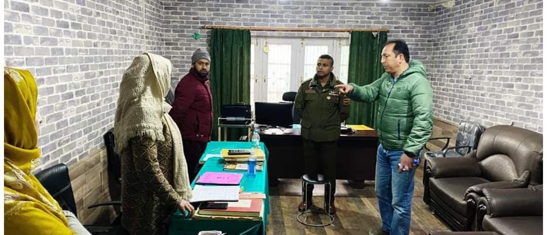 SSP Baramulla visited Police Drug de-addiction centre Baramulla and took stock of functioning