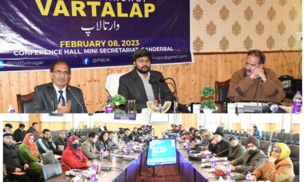 PIB Srinagar organises Media Workshop “Vartalap” at Ganderbal