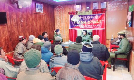 Ganderbal Police observed Thana Diwas in District