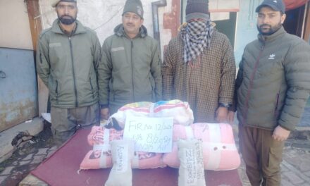 Ganderbal Police arrested two drug peddlers; recovered huge quantity of narcotics