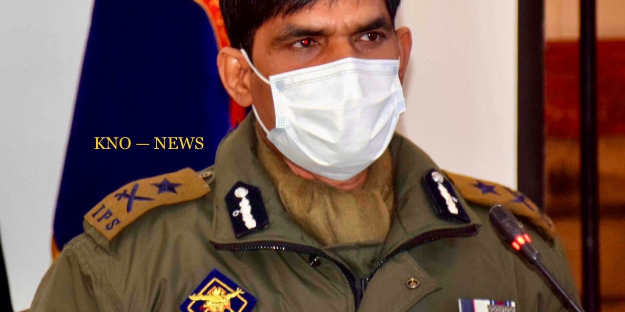 Militant involved in Kashmiri Pandit’s killing neutralised in Awantipora encounter: ADGP Vijay Kumar