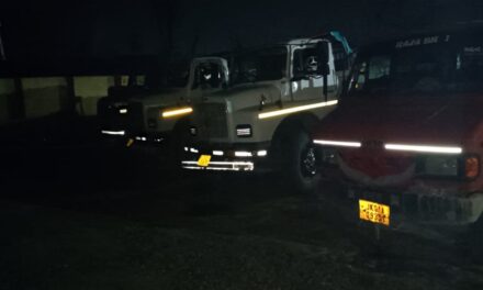 5 vehicles involved in illegal mining seized during night raids in Ganderbal