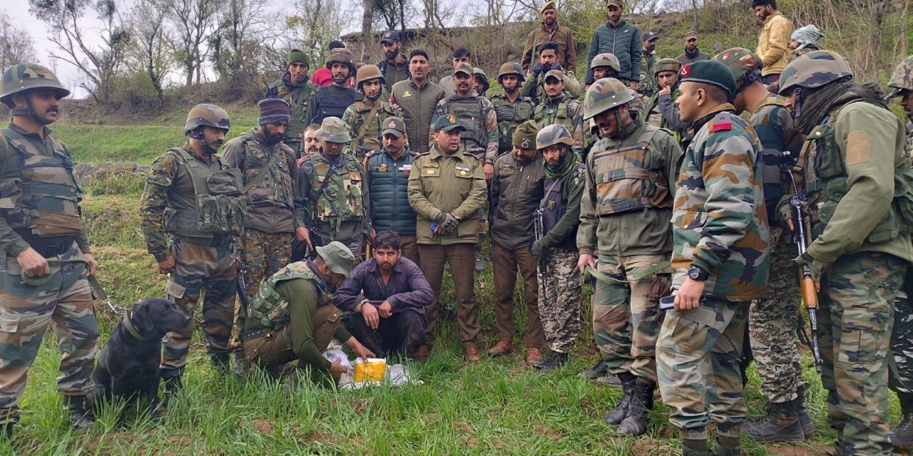 Narcotics worth crores seized along LoC in Poonch, 3 arrested