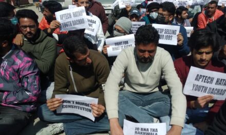 Aspirants continue to protest against tainted job recruiting company