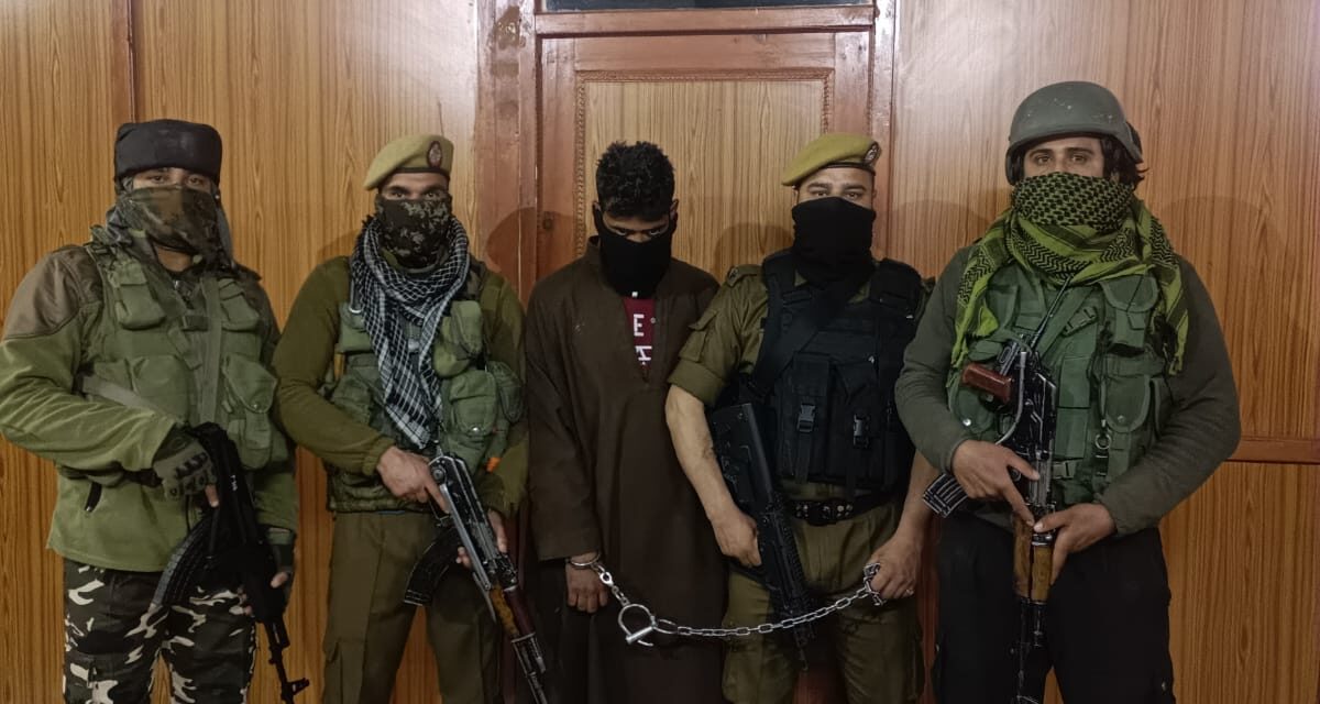 LeT militant associate arrested in Pattan:- Police