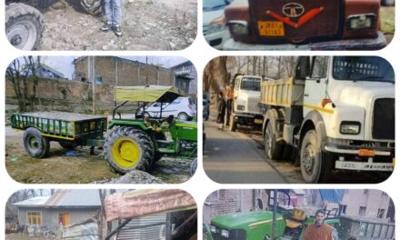 31 vehicles seized,12 arrested involved in illegal mining: Ganderbal Police