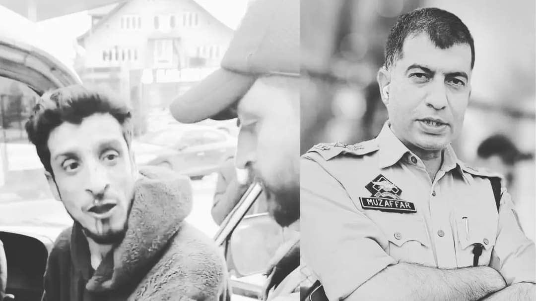 Traffic cop allegedly thrashes Sumo driver at Hyderpora, video goes viral, SSP Traffic says inquiry initiated