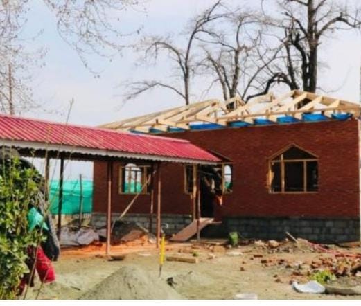 700-Year-Old Temple Undergoes Restoration In Srinagar