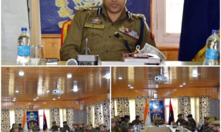 SSP Awantipora chairs Crime,security review meeting