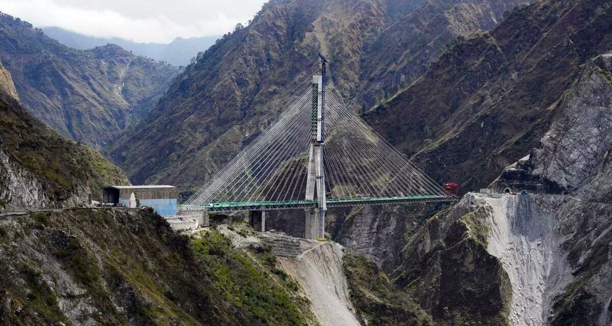 India’s first cable-stayed rail bridge on Anji river in J&K nears completion; deck to be ready by May