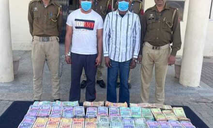 Two interstate heroin suppliers with huge Indian currency held in Samba: Police;17 top heroin suppliers arrested in two and half months: SSP Samba