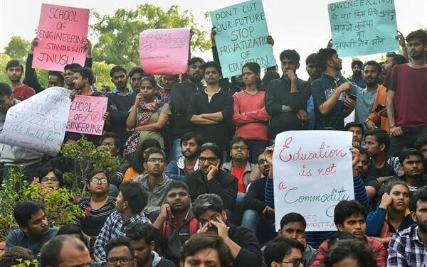 New JNU rules Up to Rs 50,000 fine for violence dharna on campus students term it ‘draconian’