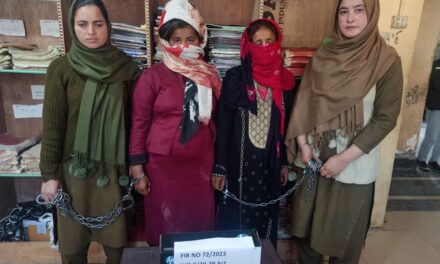 2 Women Drug Peddlers arrested in Baramulla