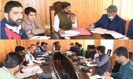DEO Ganderbal reviews SSR of Photo Electoral Rolls-2023 in district