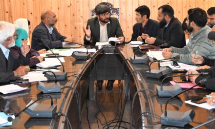 District Convergence Plan 2023-24 discussed at Ganderbal