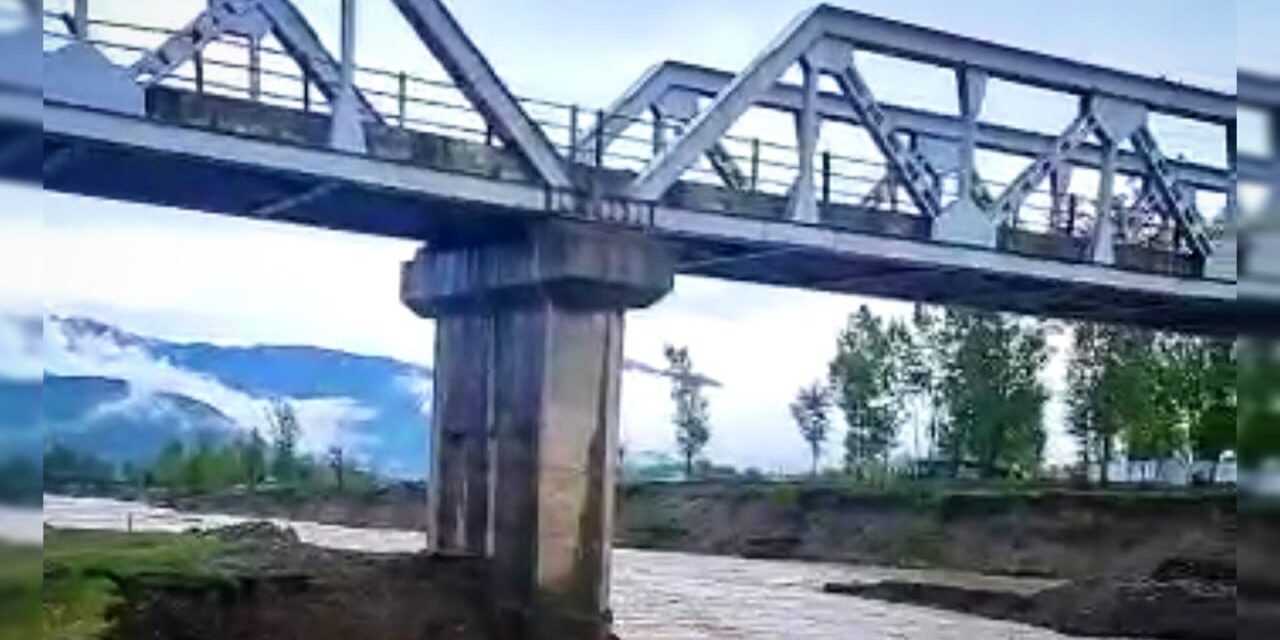 Rains damage vital bridge in Langate, public movement restricted