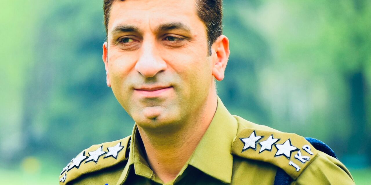 DySP Headquarter Ganderbal greets people on Eid ul Fitr