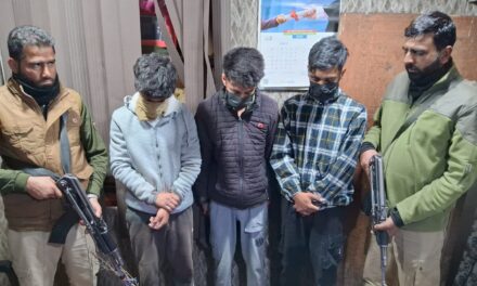 Three accused of beating two youth held in Srinagar:- Police