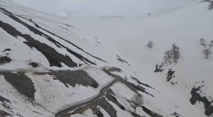 Margan Top Road opened after winter halt;Vehicle movement to be allowed within one week
