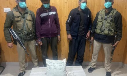 Ganderbal Police apprehended two drug peddlers