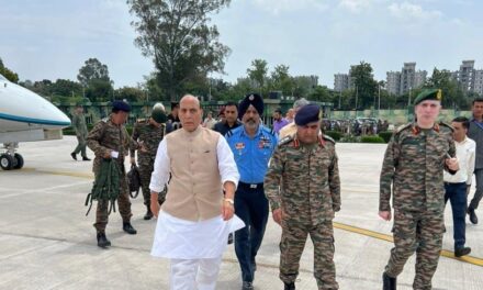 Rajnath Singh Visits Rajouri; Reviews Army’s Preparedness, Security Situation
